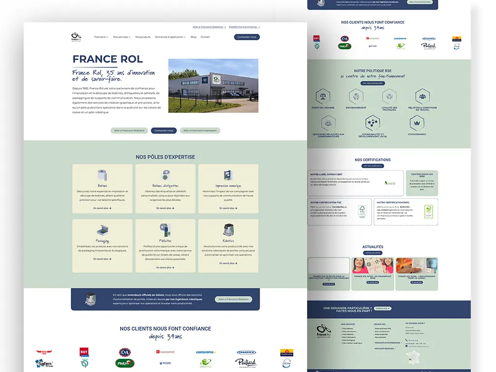 présentation site francerol