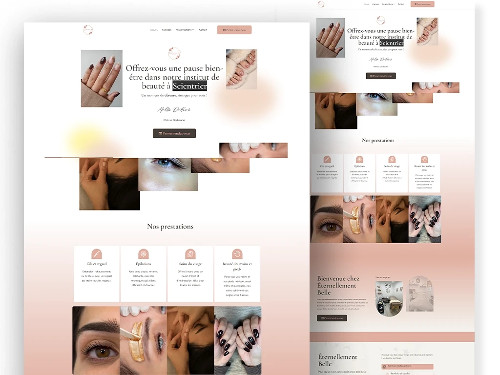 presnetation-site-instutue-de-beaute-developpe-par-l-agence-web-evico